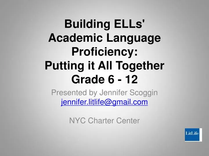 building ells academic language proficiency putting it all together grade 6 12