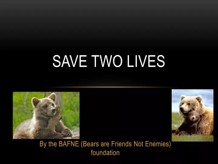save two lives