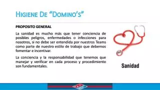 higiene de domino s