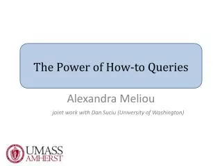 The Power of How-to Queries