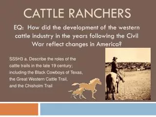 Cattle ranchers