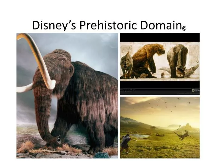 disney s prehistoric domain