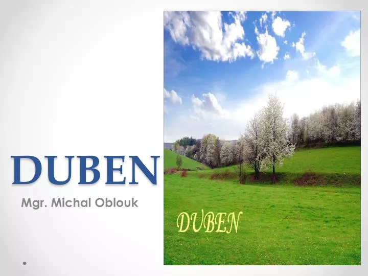 duben