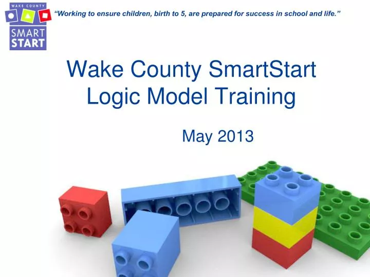 wake county smartstart logic model training