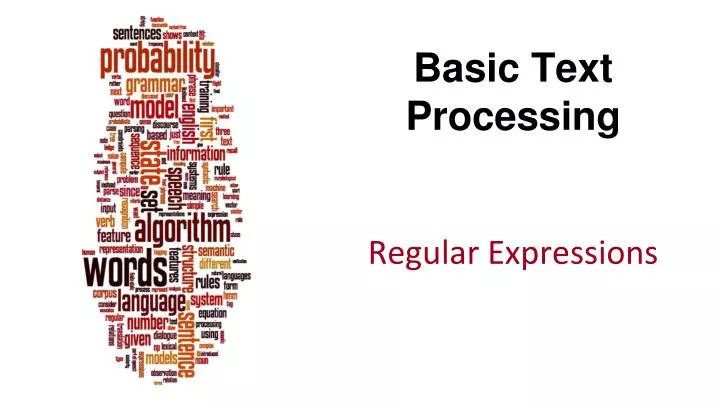 basic text processing