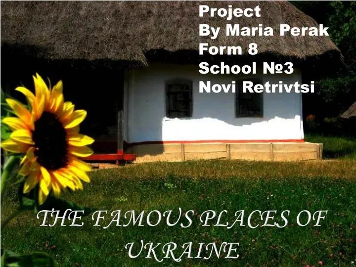 the famous places of ukraine