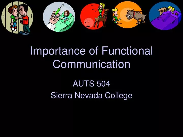 importance of functional communication
