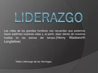 liderazgo