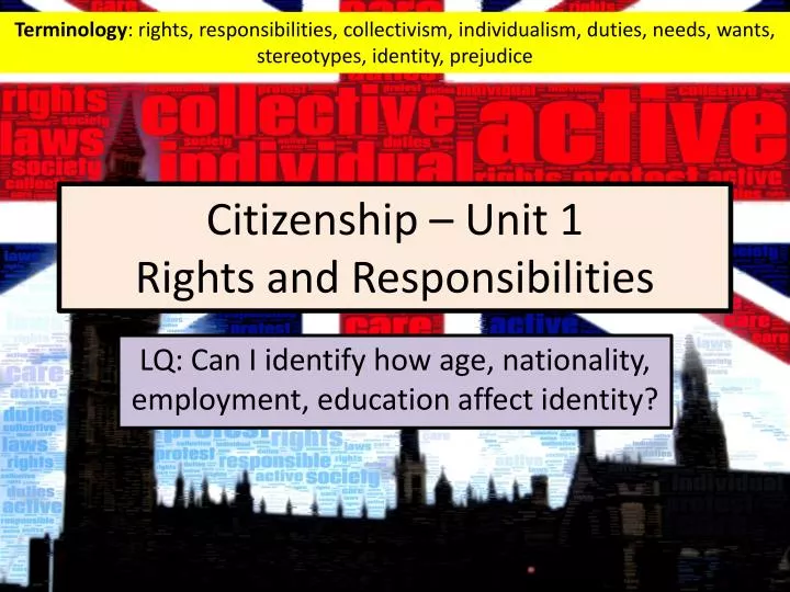 citizenship unit 1 rights and responsibilities
