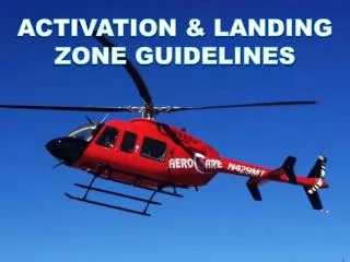 Activation &amp; Landing Zone Guidelines