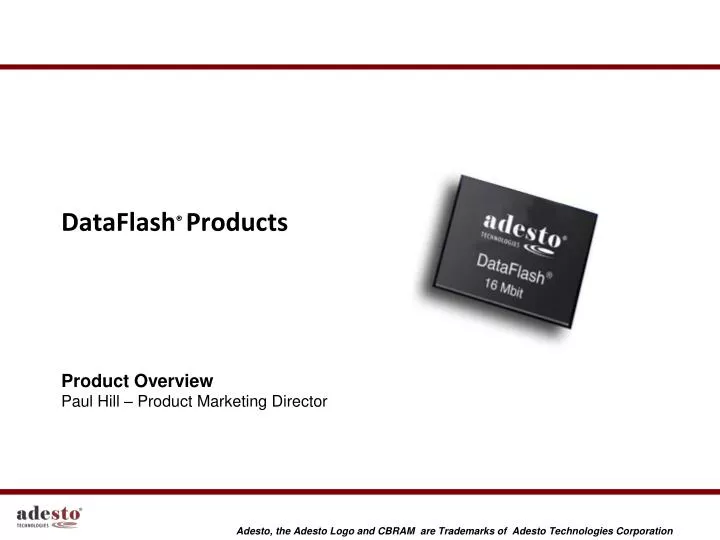 dataflash products