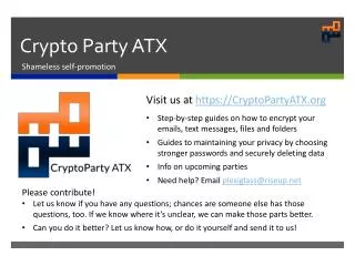 Crypto Party ATX