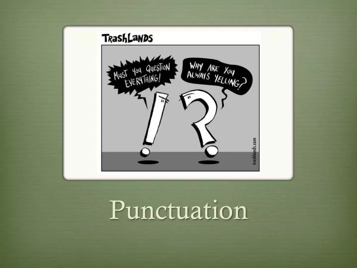 punctuation