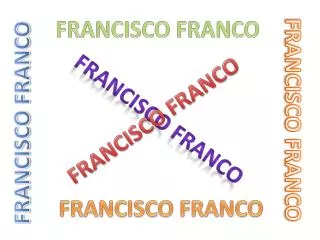 Francisco Franco