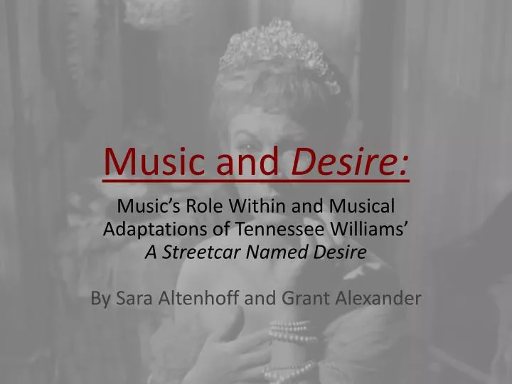 music and desire