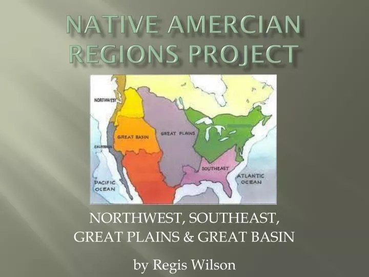 native amercian regions project