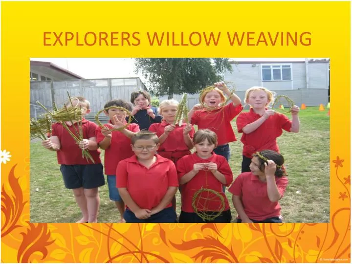 explorers willow weaving