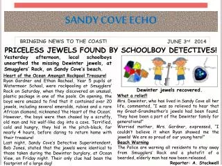 SANDY COVE ECHO