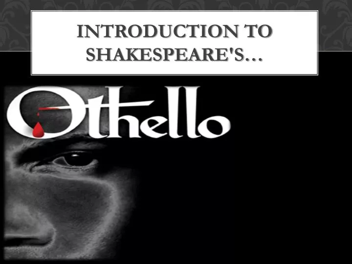 introduction to shakespeare s