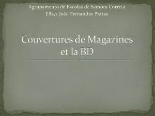 couvertures de magazines et la bd