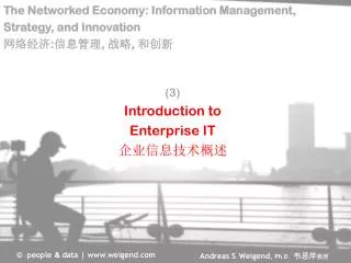 the networked economy information management strategy and innovation