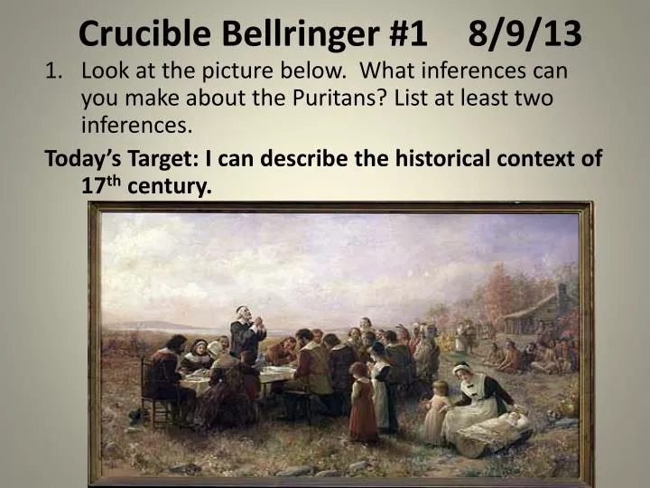 crucible bellringer 1 8 9 13