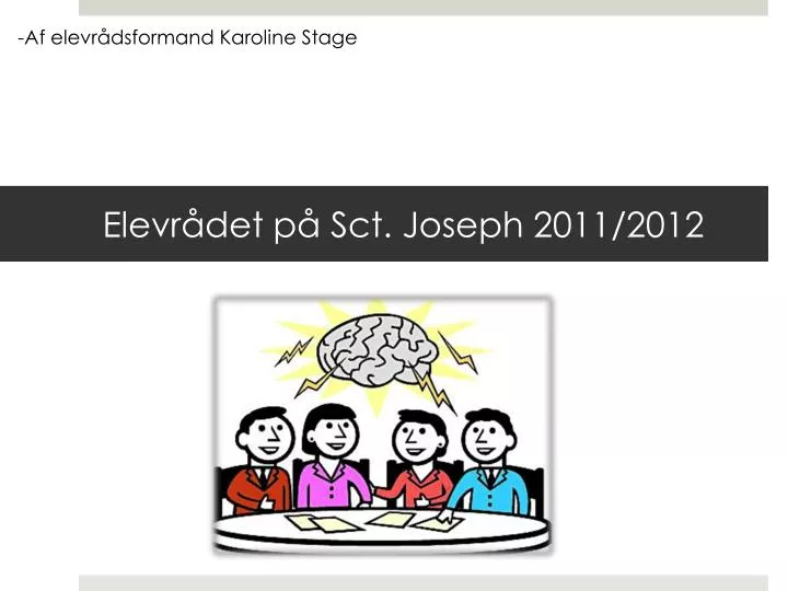 elevr det p sct joseph 2011 2012