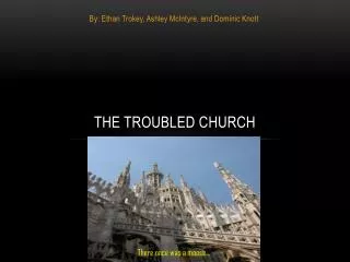 The Troubled Church