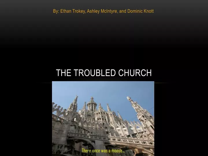 the troubled church
