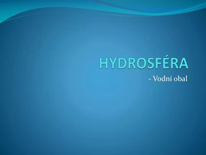 hydrosf ra