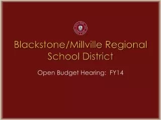 Blackstone/Millville Regional School District