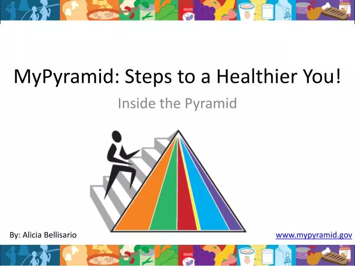 mypyramid steps to a healthier you