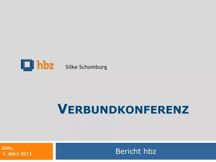 verbundkonferenz