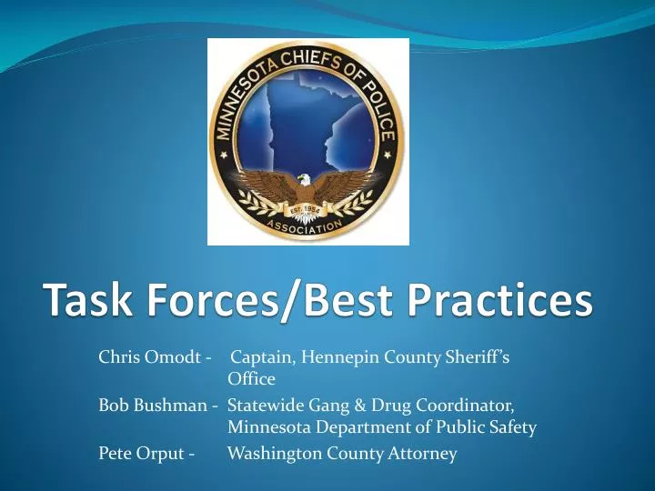 task forces best practices