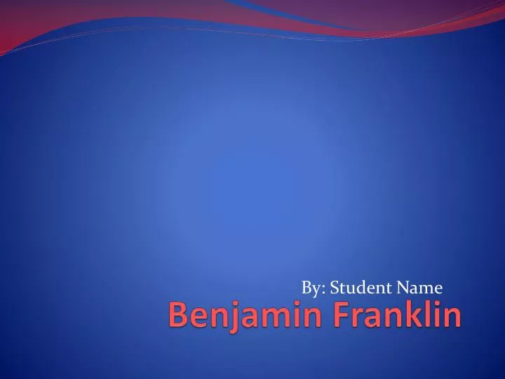 benjamin franklin