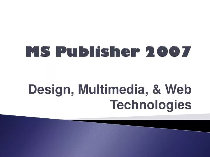 ms publisher 2007