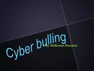 Cyber bulling