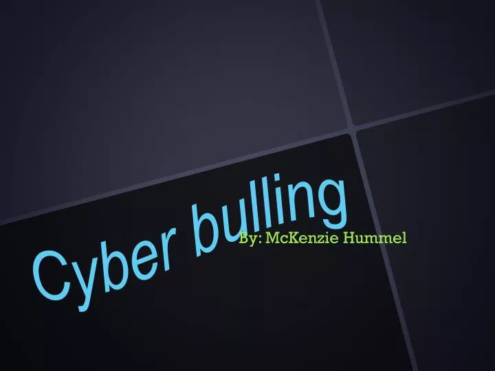 cyber bulling