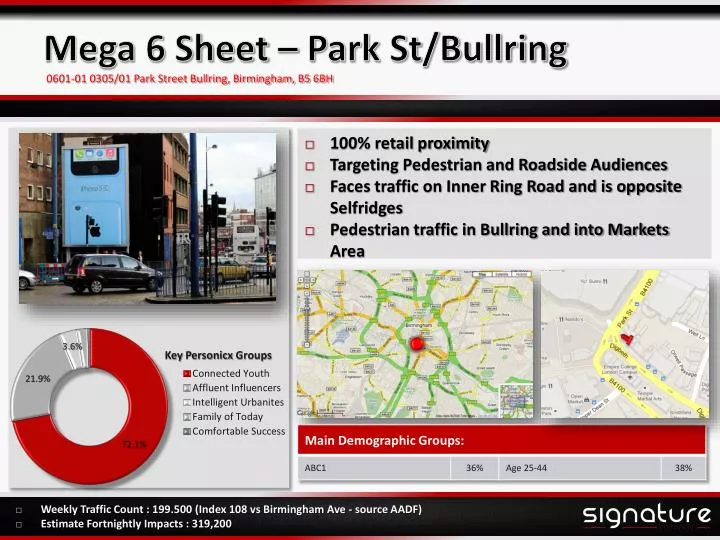 mega 6 sheet park st bullring