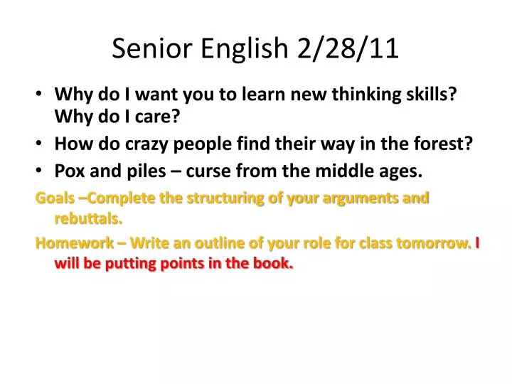 senior english 2 28 11