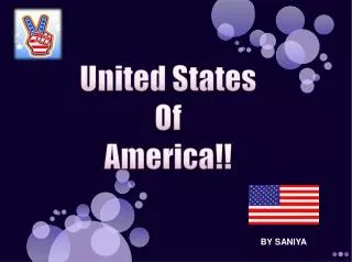 United States Of America!!