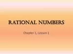 PPT - Rational Numbers PowerPoint Presentation, free download - ID:6843576