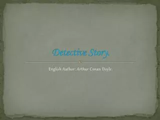 Detective Story.