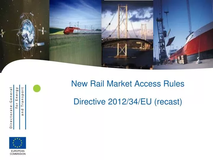 new rail market access rules directive 2012 34 eu recast
