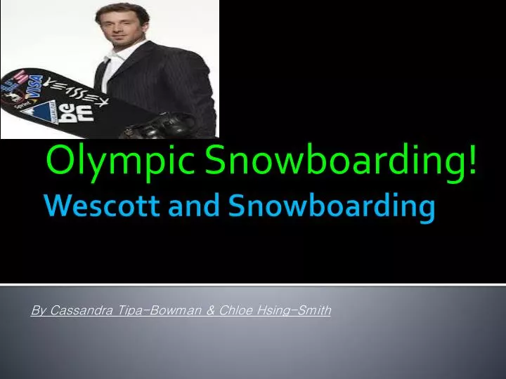 olympic snowboarding