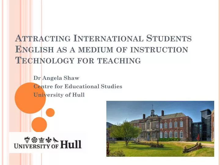 attracting international students english as a medium of instruction technology for teaching