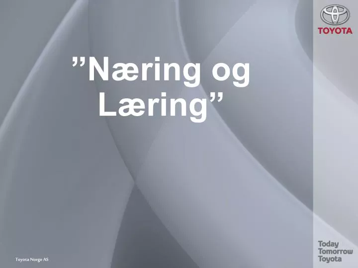 n ring og l ring