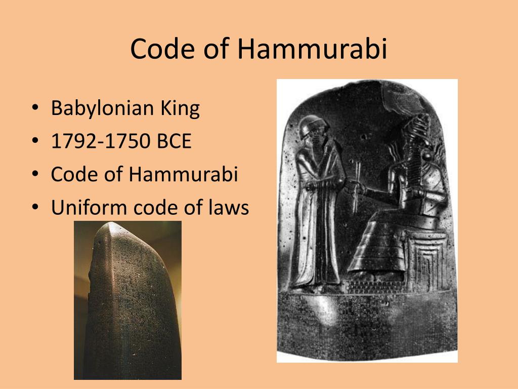 PPT - Code of Hammurabi PowerPoint Presentation, free download - ID:2321262