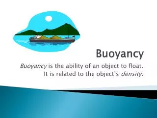 buoyancy