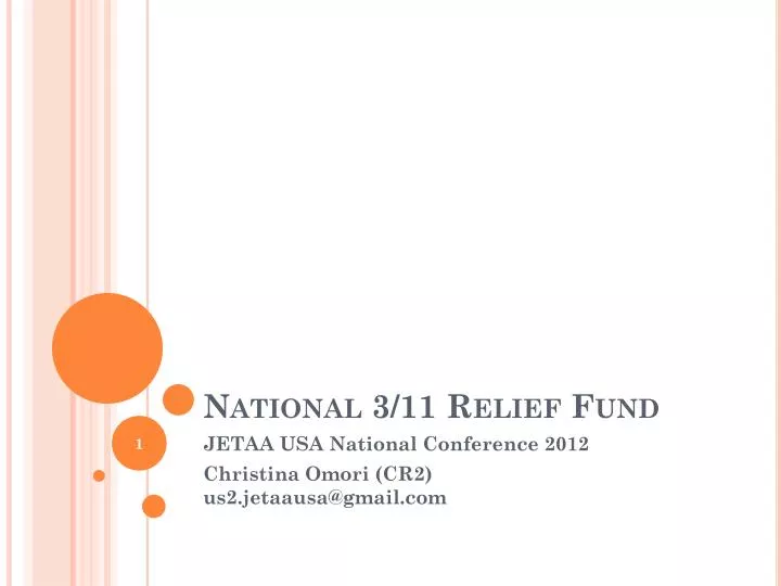 national 3 11 relief fund